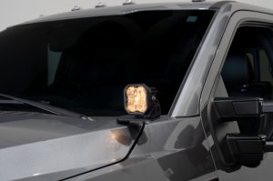 Ford Super Duty F350 LED Light Kit - Ditch - Diode Dynamics - Stage Series Backlit - Amber - `17-`22